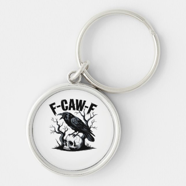 F-Caw-F Essential Minimal Clean Key Ring (Front)