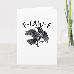 F-Caw-F Essential Retro Classic Card
