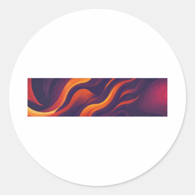 F-Caw-F Essential Retro Classic Classic Round Sticker (Front)