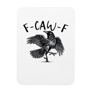 F-Caw-F Essential Retro Classic Magnet