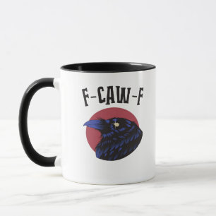 F-Caw-F Essential Retro Graphic Mug