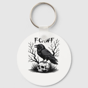 F-Caw-F Essential Vintage Cool Key Ring