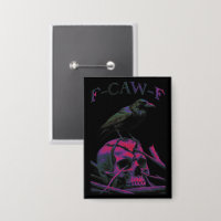 F-Caw-F Funny Black Crow Bird