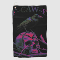 F-Caw-F Funny Black Crow Bird
