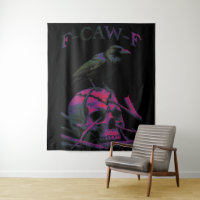 F-Caw-F Funny Black Crow Bird