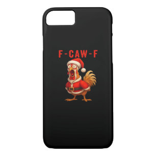 F-Caw-F Funny Chicken Christmas Essential iPhone 8/7 Case