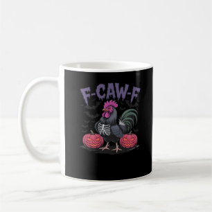 F-Caw-F Funny Chicken Classic Simple Style Coffee Mug