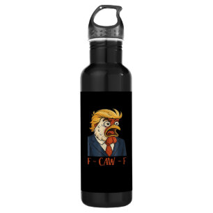 F-Caw-F Funny Chicken Classic Vintage Cool 710 Ml Water Bottle