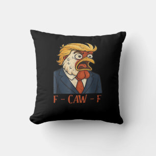 F Caw F Funny Chicken Classic Vintage Cool Style Cushion