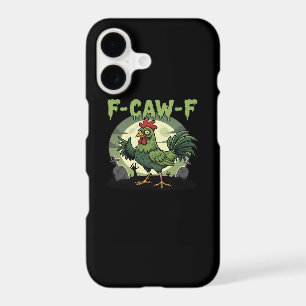 F Caw F Funny Chicken Halloween Vintage Classic