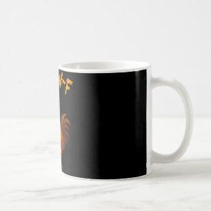 F-caw-f Funny Chicken Humour F-caw-f Quote Rooster Coffee Mug