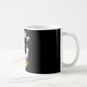 F-caw-f Funny Chicken Humour F-caw-f Quote Rooster Coffee Mug
