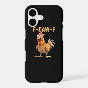 F Caw F Funny Chicken Humour Rooster Meme Classic