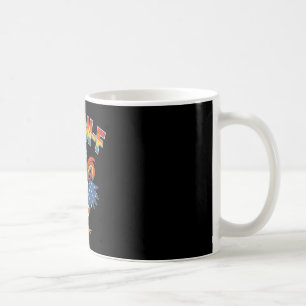 F-caw-f Funny Chicken Humour Usa Flag Quote Rooste Coffee Mug