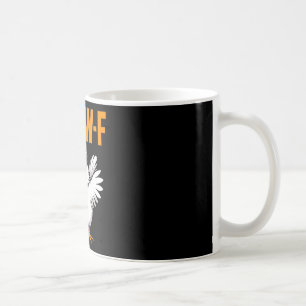 F-caw-f Funny Chicken Humour Usa Flag Quote Rooste Coffee Mug