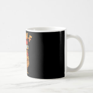 F-caw-f Funny Chicken Rooster Saying Cartoon Farm  Coffee Mug