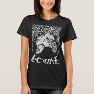 F-caw-f Funny Chicken Sarcasm Word Game Farmer T-Shirt