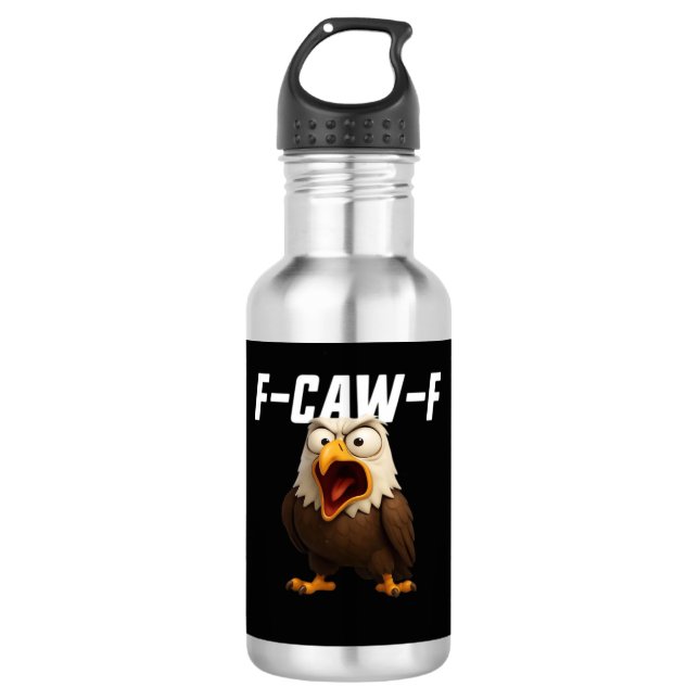 F-Caw-F Funny F-Caw-F Gear 710 Ml Water Bottle (Front)