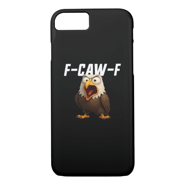 F-Caw-F Funny F-Caw-F Gear Case-Mate iPhone Case (Back)