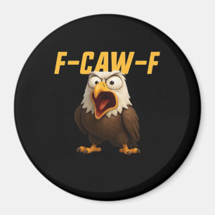 F-Caw-F Funny F-Caw-F Gear Creative Style Magnet