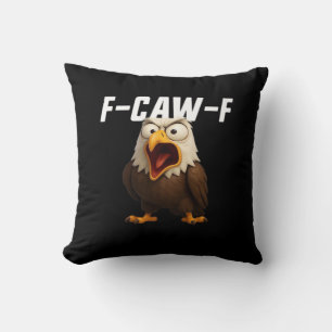 F-Caw-F Funny F-Caw-F Gear Retro Classic Cushion
