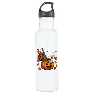 F-Caw-F Funny For Men Women Thanksgiving-Christmas 710 Ml Water Bottle