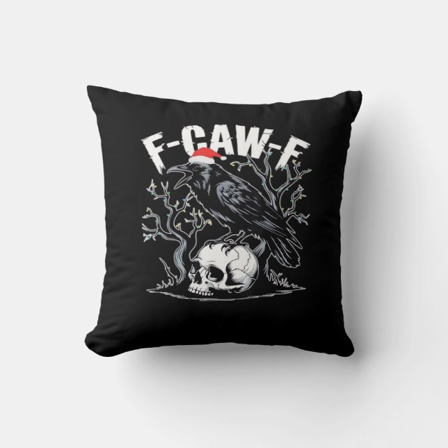 F-Caw-F Funny Trendy Cushion (Front)