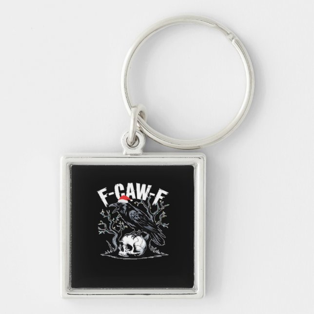 F-Caw-F Funny Trendy Key Ring (Front)