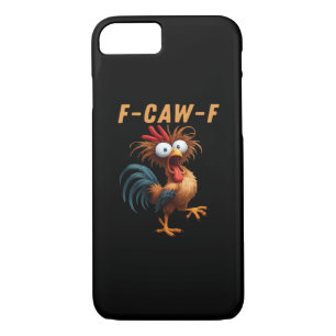 F-Caw-F Gothic Crow Humor Funny Vintage Style iPhone 8/7 Case