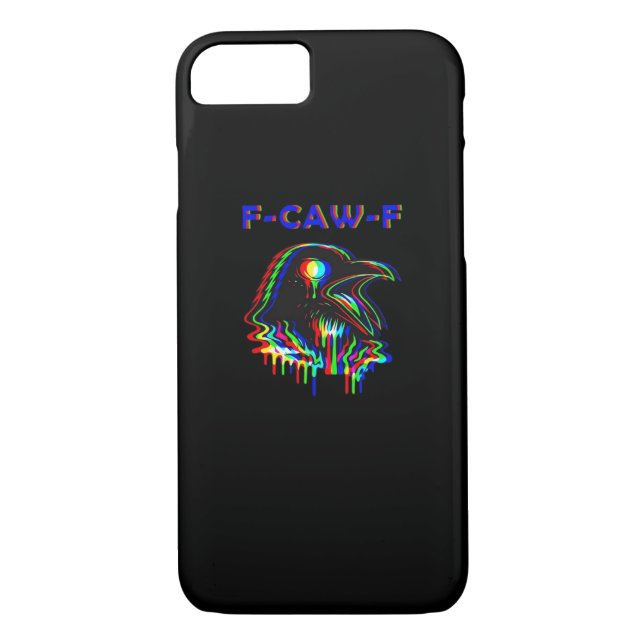 F-Caw-F Halloween Music Party Essential Case-Mate iPhone Case (Back)