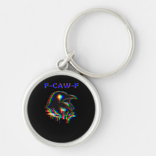 F-Caw-F Halloween Music Party Essential Key Ring