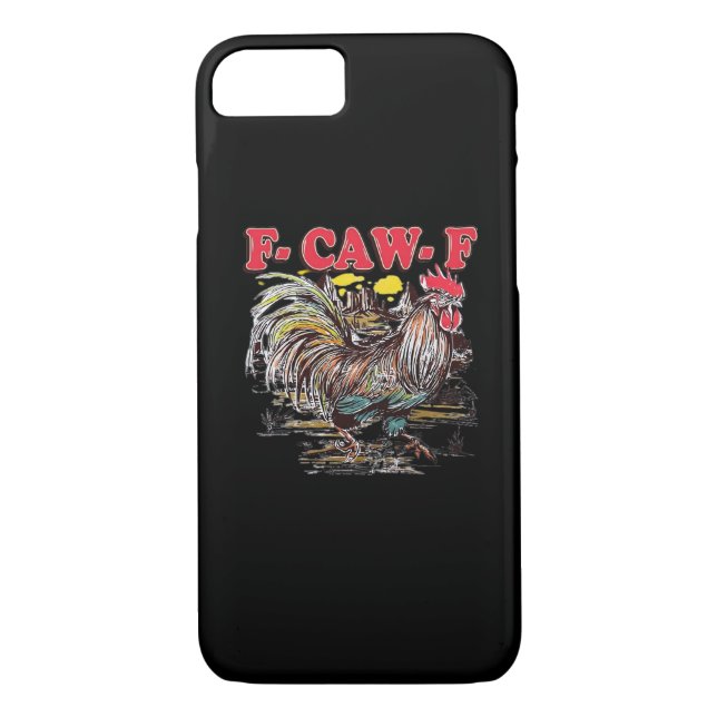 F-Caw-F Hei Hei Moana Rooster Classic Funny Graphi Case-Mate iPhone Case (Back)