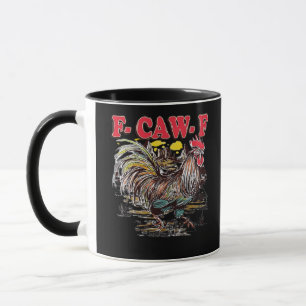 F-Caw-F Hei Hei Moana Rooster Classic Funny Graphi Mug