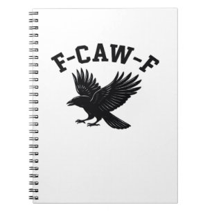 F-Caw-F Meme Funny Trendy Notebook