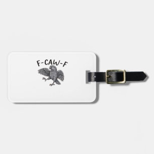 F Caw F Minimal Clean Design Luggage Tag