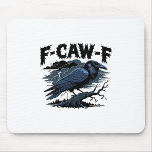 F-Caw-F Minimal Clean Design Mouse Pad