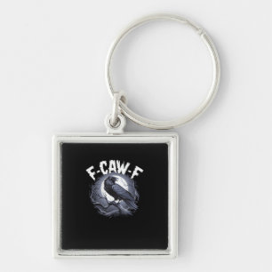 F-Caw-F Minimal Clean Key Ring