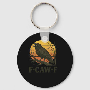 F-Caw-F Minimal Clean Key Ring