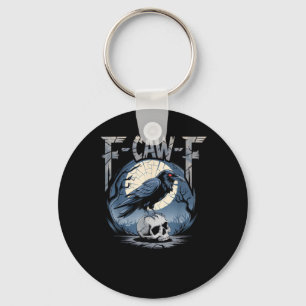 F-Caw-F Minimal Clean Key Ring