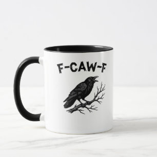 F-Caw-F Minimal Clean Mug