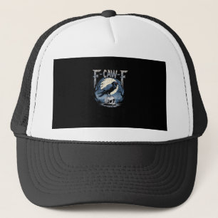 F-Caw-F Minimal Clean Trucker Hat