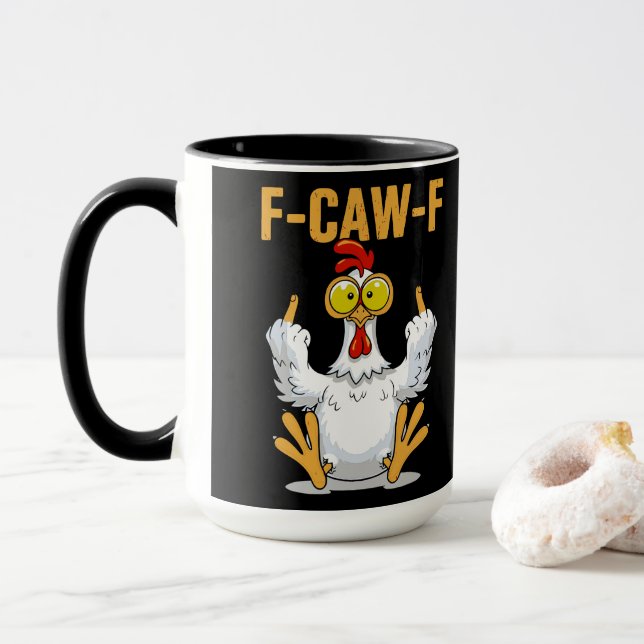 F-CAW-F MUG (With Donut)