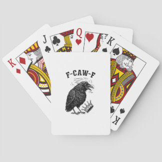 F Caw F No Kings In America Creative Style Playing Cards
