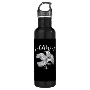 F-Caw-F Raven Retro Classic 710 Ml Water Bottle