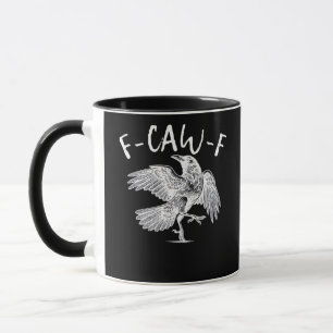 F-Caw-F Raven Retro Classic Mug