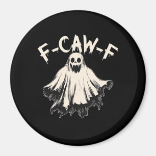 F Caw F Raven Retro Classic Style Magnet