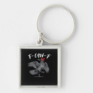 F-Caw-F Retro Classic Key Ring