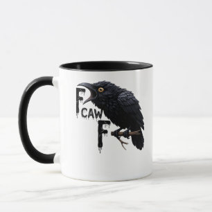 F Caw F Retro Classic Mug