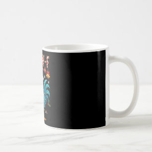 F-caw-f Rooster Meme Funny Chicken Fcawk Christmas Coffee Mug