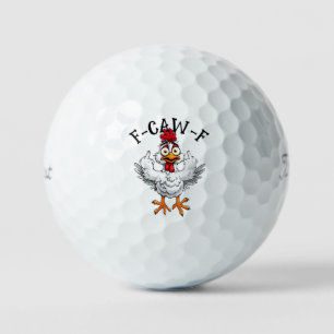 F Caw F Rooster Titleist - Funny Pro V1  Golf Balls